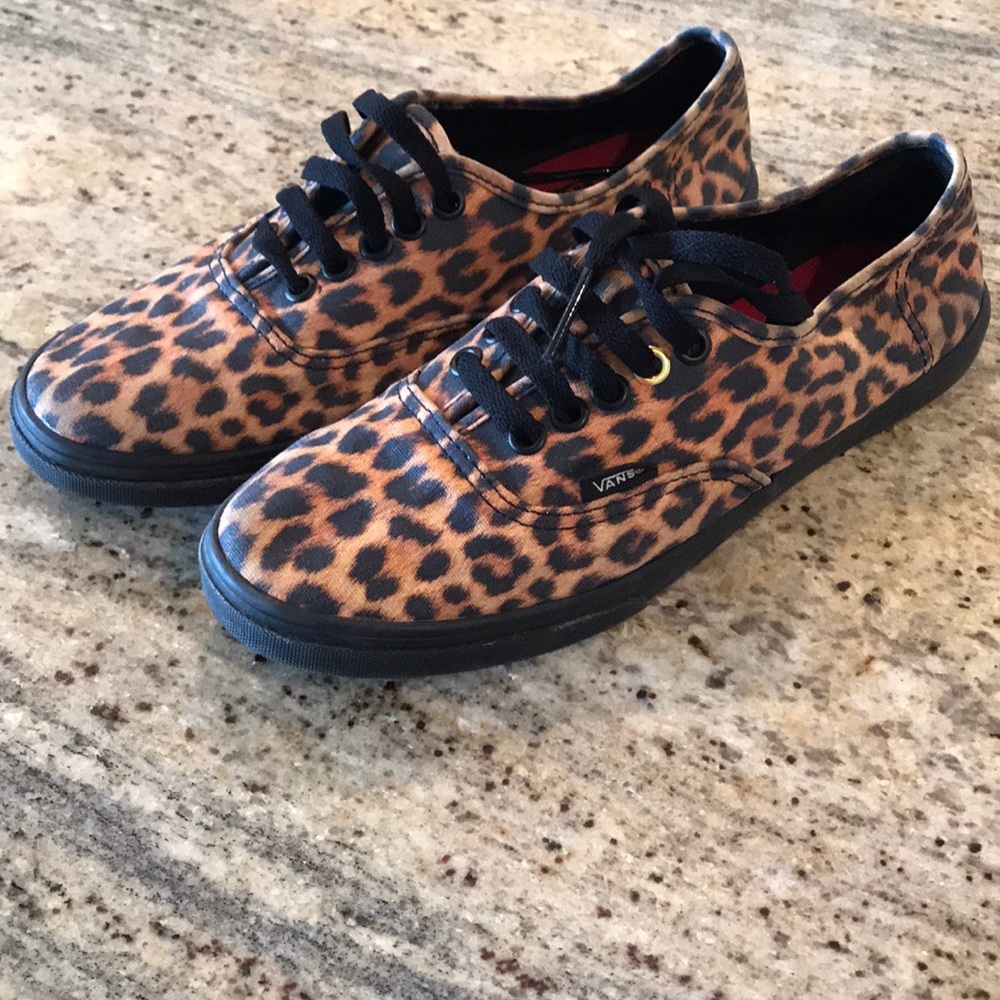 Women’s Vans Leopard Print Shoes